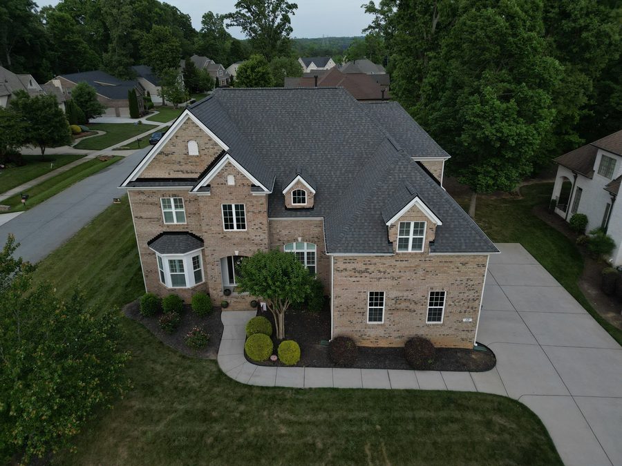 Asphalt shingle roof by Cadmus Construction in Raleigh, NC