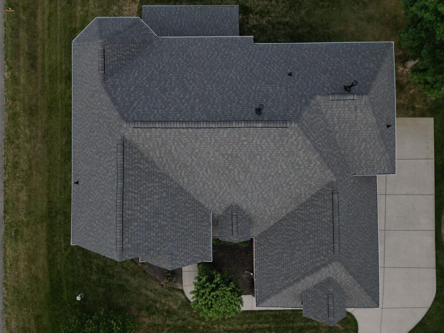 Asphalt shingle roof by Cadmus Construction in Raleigh, NC