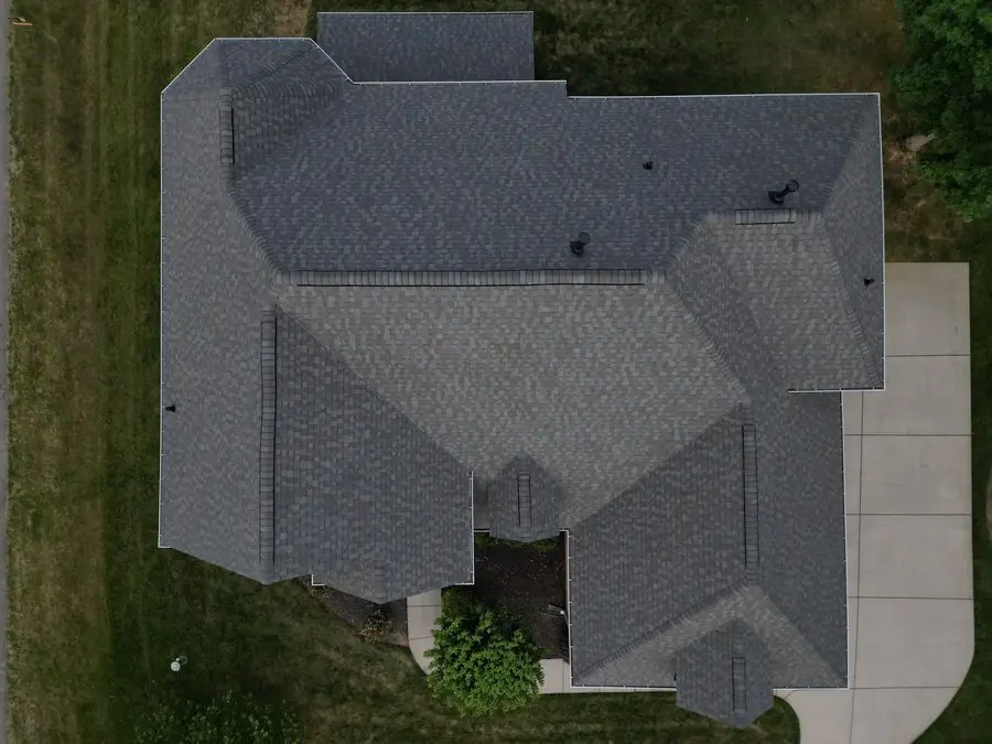 Asphalt shingle roof by Cadmus Construction in Raleigh, NC