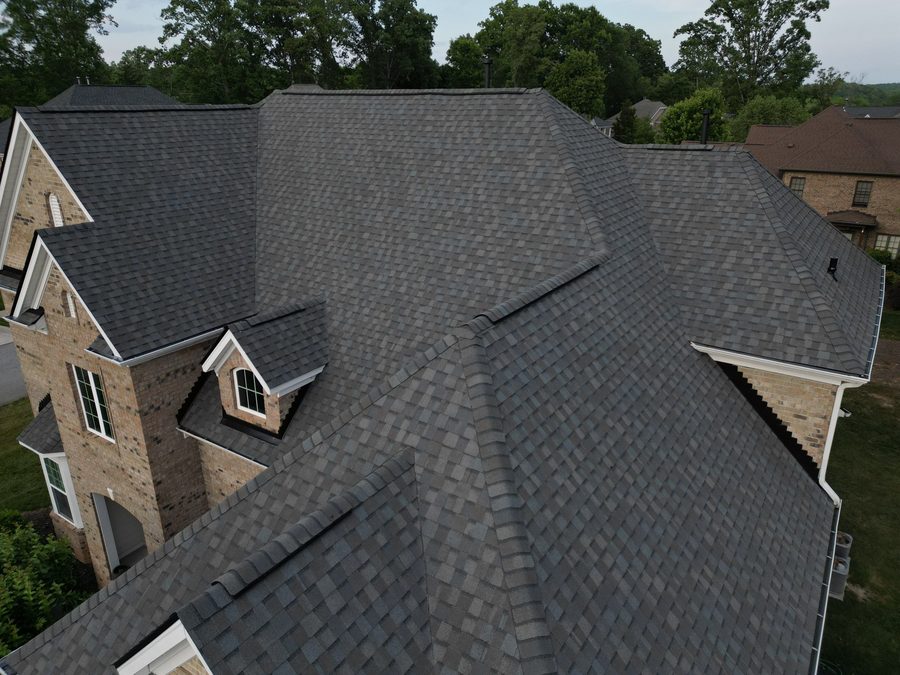 Asphalt shingle roof by Cadmus Construction in Raleigh, NC