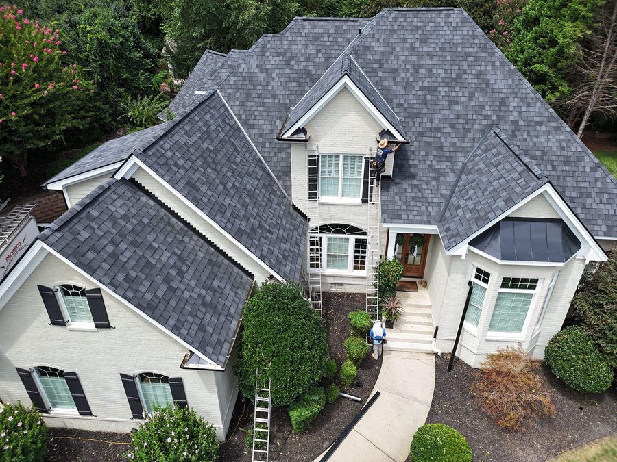 Designer dimensional asphalt shingle roof in Raleigh, NC