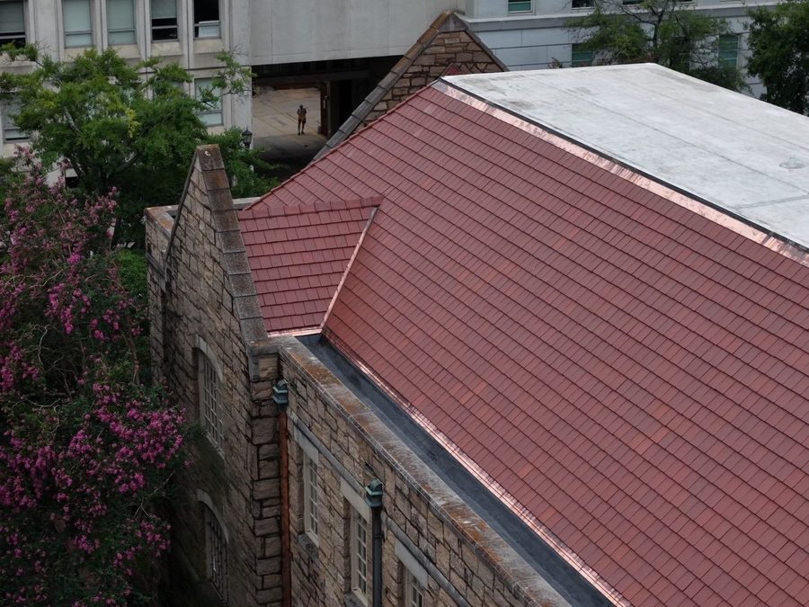 Concrete tile roof by Cadmus Construction
