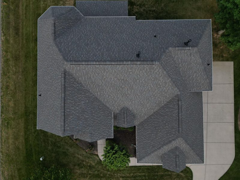 Large commercial-scale residential roof replacement in the Triangle